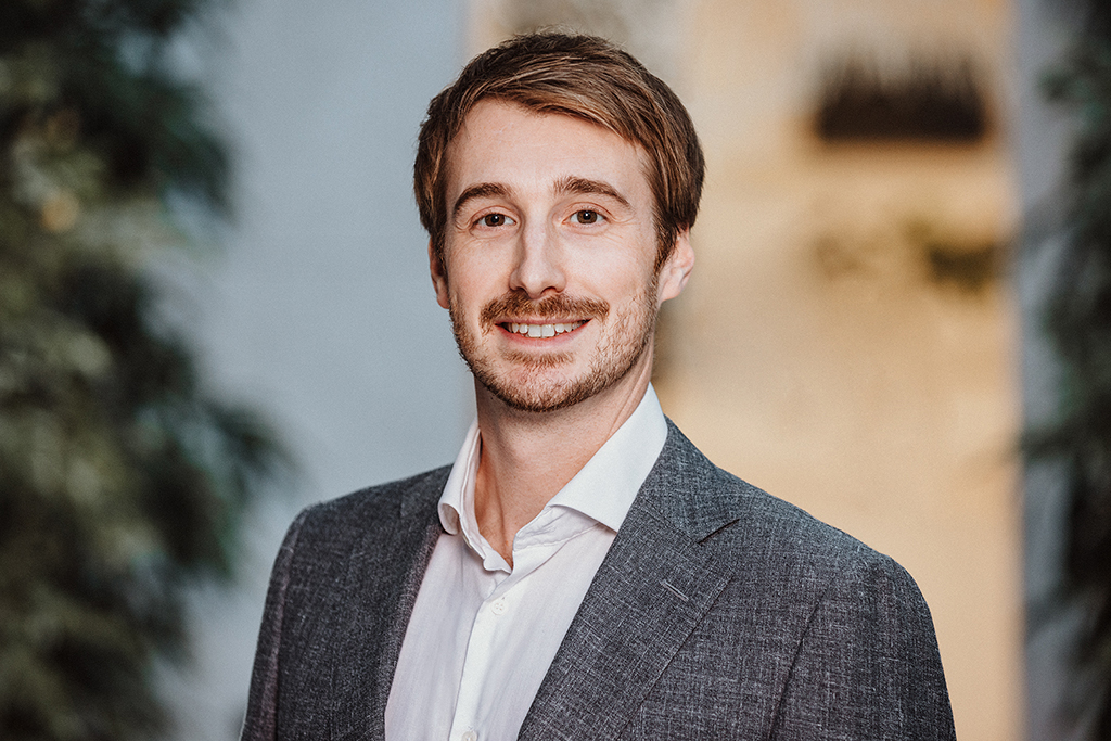 Mitarbeiter Marcel Herder der HiSolutions AG