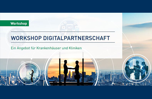 Flyer Workshop - Digitale Gesundheit - HiSolutions und Ecclesia