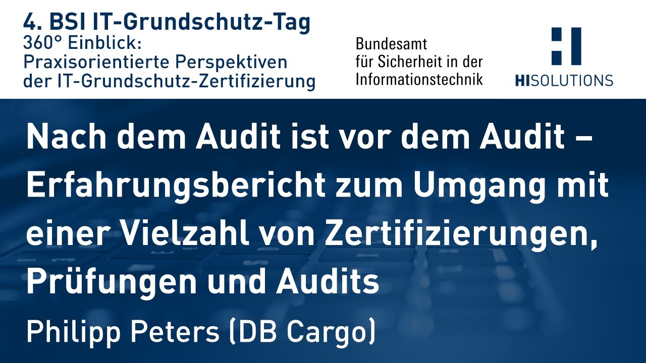 Nach dem Audit ist vor dem Audit: Erfahrungsbericht zum Umgang mit Zertifizierung, Prüfung, Audit