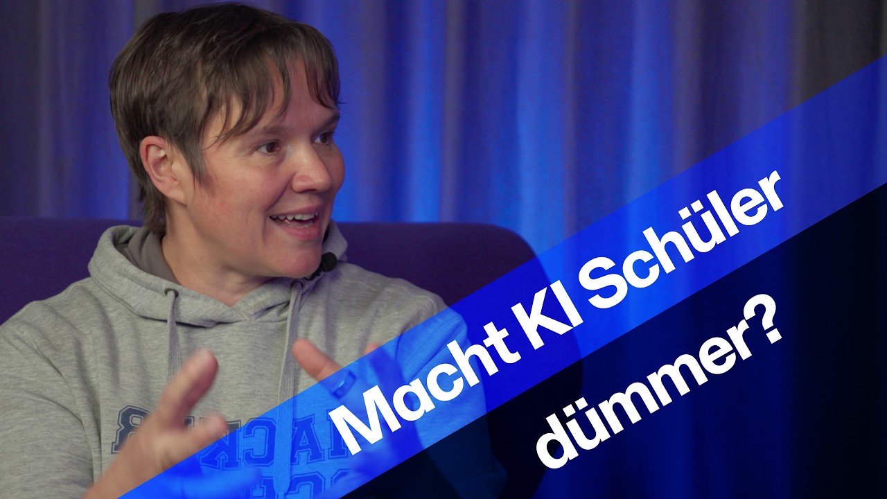 Macht KI Schüler dümmer oder zeigt sie die Schwächen des Bildungssystems? | Dr. Julia Freudenberg